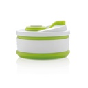 Foldable silicone cup