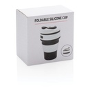 Foldable silicone cup
