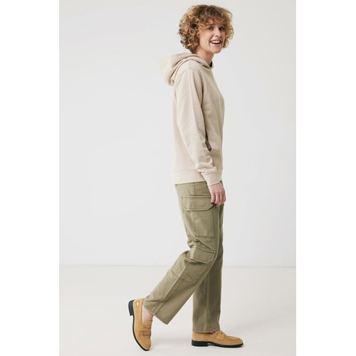Iqoniq Yengo recycled cotton hoodie with sidepockets
