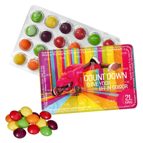 World's Smallest Event Cal. Skittles