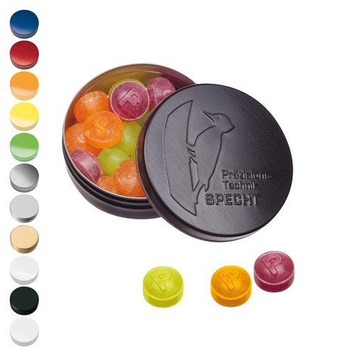 XS Pocket Tin With Emboss Lid Pulmoll