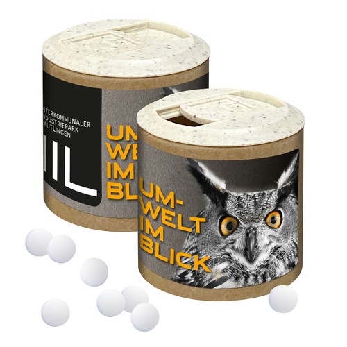 Paper Promo Tin with Stevia* Peppermint