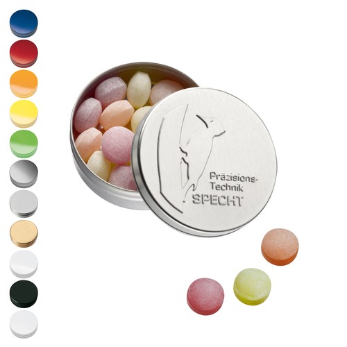 XS Pocket Tin Emboss Lid XS Fruit Candies