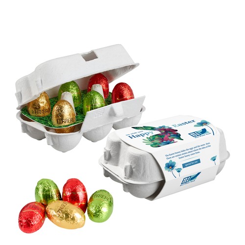 Paper Easter 6 Egg Box - Küsschen