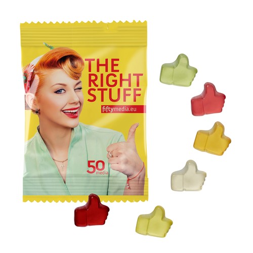 Fruit Gum STANDARD 10 g in een standaardzak