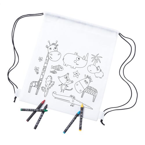 Colouring Drawstring Bag Lobel