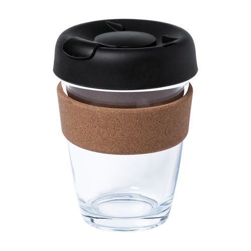 Glass Travel Cup Corgla