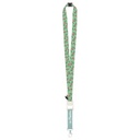 Custom Sublimation Lanyard Subyard Drink Safe RPET