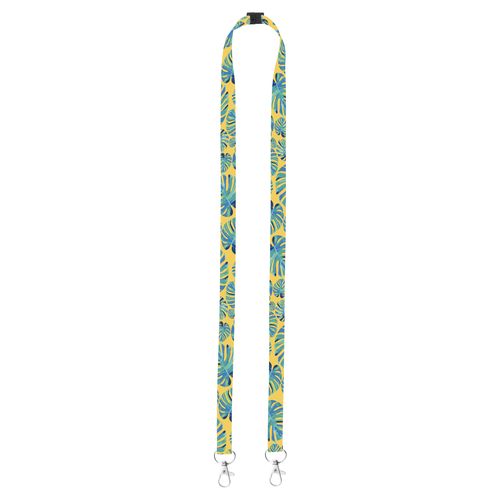 Custom Sublimation Lanyard Subyard 15 Double Safe