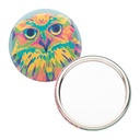 Pin Button Pocket Mirror BeautyBadge
