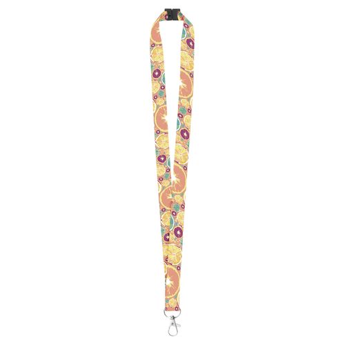 Custom Made Sublimatie Lanyard Met Safety Buckle. Subyard A Safe