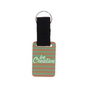 Custom Keyring, Round Woody Strap