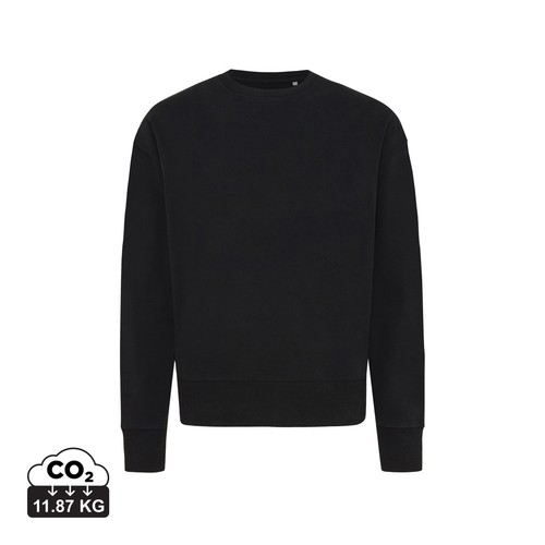 Iqoniq Kruger gerecycled katoen relaxed sweater