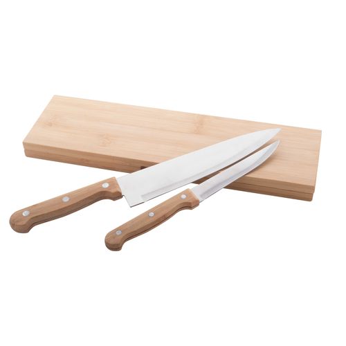 Bamboo Knife Set Sanjo