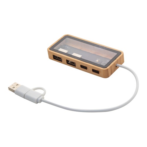Transparent usb hub SeeHub
