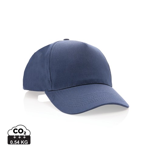 [P453.331] Impact 5 panel 190gr Recycled cotton cap with AWARE™ tracer