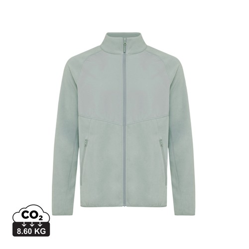 [T9603.001.4XL] Iqoniq Talung recycled polyester microfleece zip through