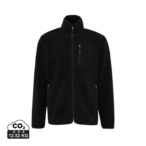 [T9800.001.L] Iqoniq Diran recycled polyester pile fleece jacket