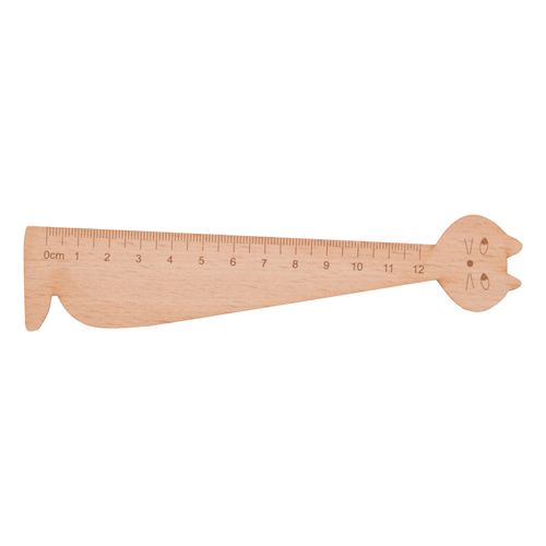 [AP718092] Wooden Ruler Looney