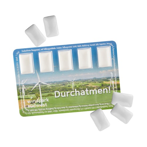 [110770100] Smart Card Chewing Gum