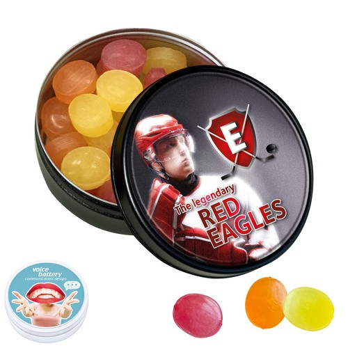 [110764001] Black Or White Tin Fruit