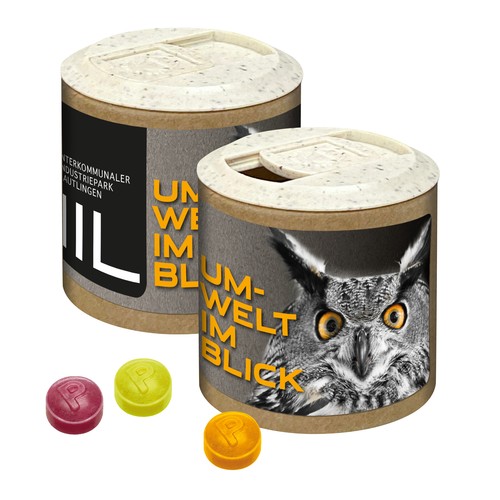[110765005] Paper Promo Tin with Pulmoll Pastilles