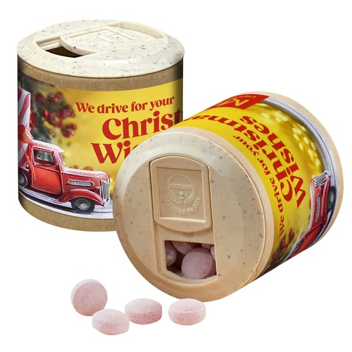 [110765006] Paper Promo Tin with Mulled Wine Candies