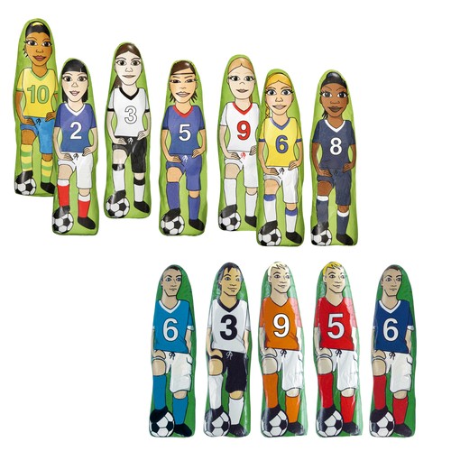 [110740500] Chocolate Football Players