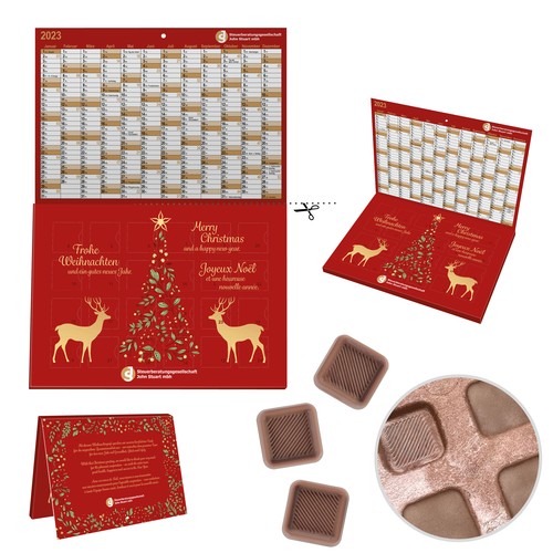 [110780260] Paper Inlay A5 Cover Advent Cal.
