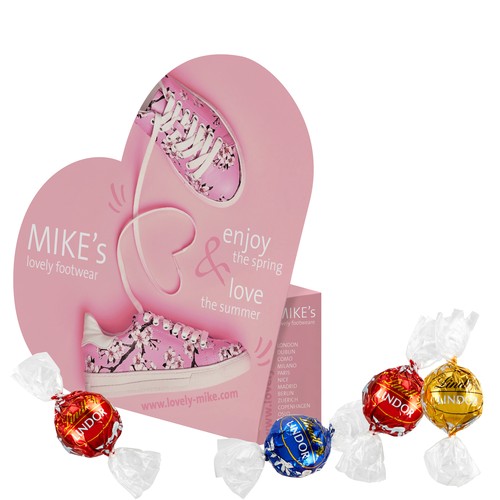 [110792202] Outline-Box "Heart" Lindor Truffles