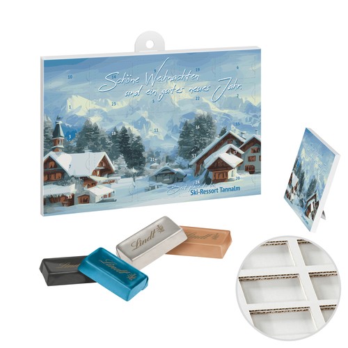 [110782020] A5 Lindt Naps Adv. Cal. Paper