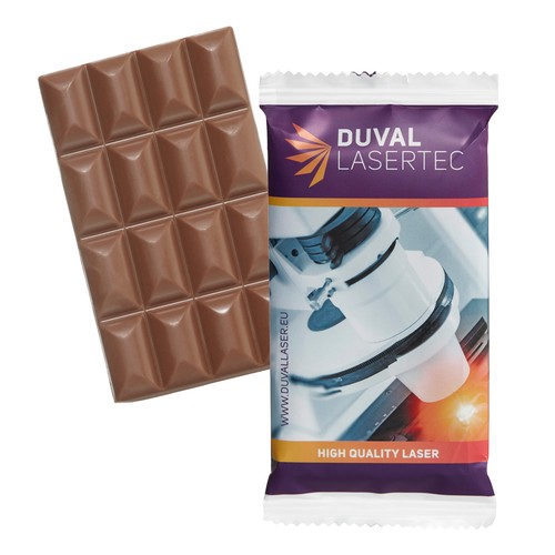 [110740400] SUPER MAXI chocolade reep in standaard flowpack