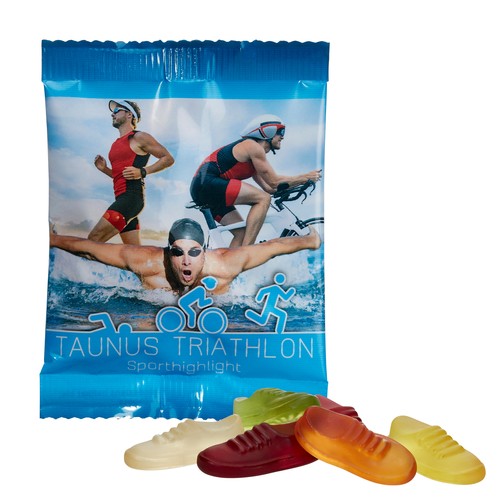 [110711022] Vegan Jogger Fruit Gums in een standaardzak