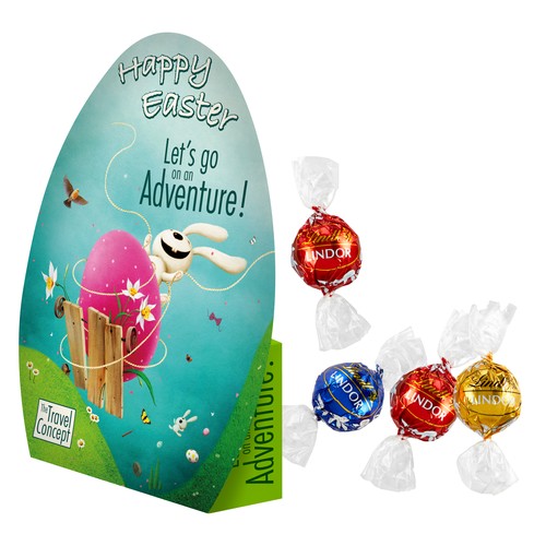 [110792200] Outline-Box "Egg" Lindor Truffles