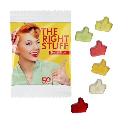 [110710100] Fruit Gum STANDARD 10 g Compost. Bag