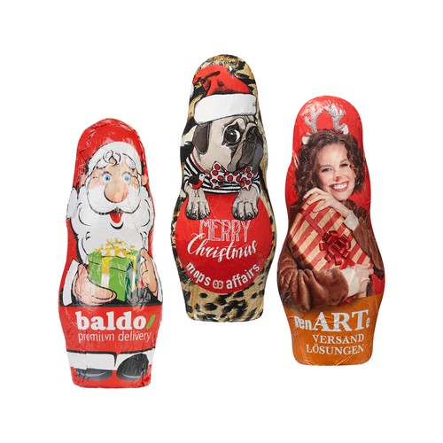 [110785100] MIDI Chocolate Santa Claus