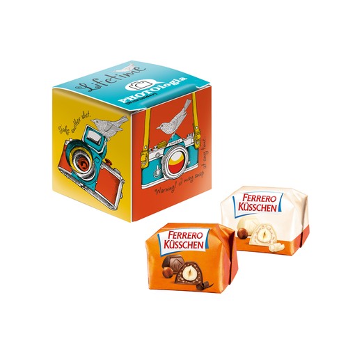 [110775001] Mini Promo-Cube Küsschen