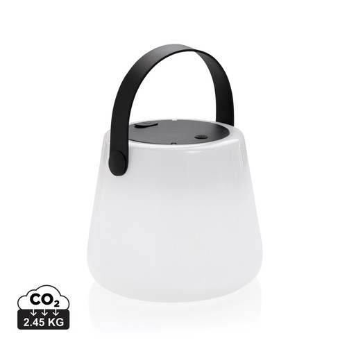 [P513.473] Solar Glow RCS gerecycled plastic USB-oplaadbare buitenlamp