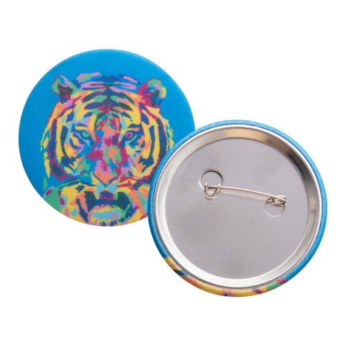 [AP716725] Pin button badge PinBadge RPET Maxi