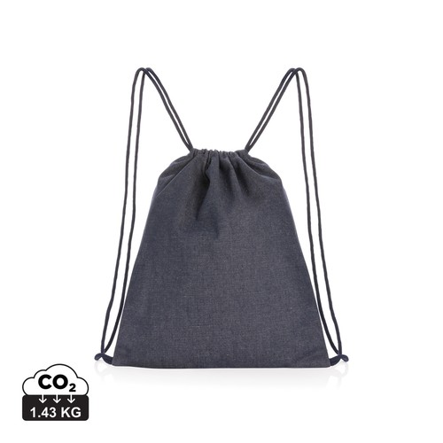 [P762.835] Impact AWARE™ recycled denim drawstring rugzak