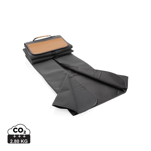 [P459.082] Impact AWARE™ RPET picnic blanket with PU cover