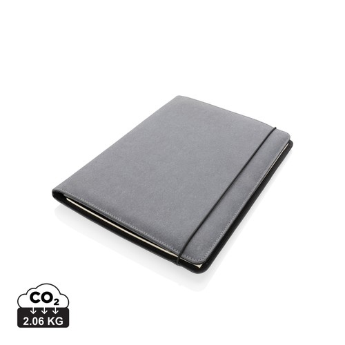 [P774.192] Recycled leather A4 portfolio
