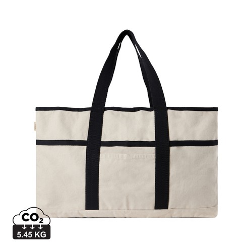 [V762033] VINGA Volonne AWARE™ recycled canvas beach bag
