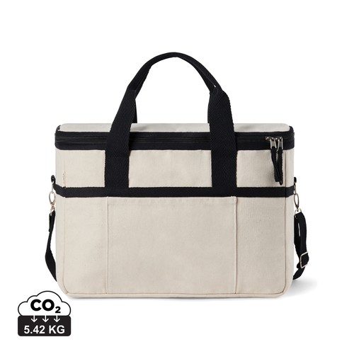 [V422103] VINGA Volonne AWARE™ recycled canvas cooler basket
