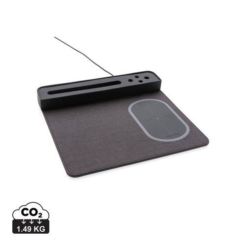 [P308.251] Air muismat met 5W draadloze oplader en USB
