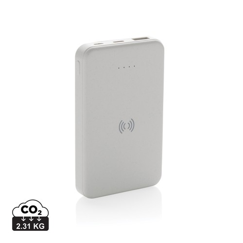 [P322.621] RCS recycled plastic 5.000 mAh 5W wireless powerbank