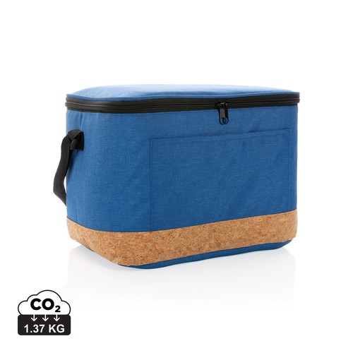 [P422.351] Impact AWARE™ XL RPET two tone cooler bag with cork detail