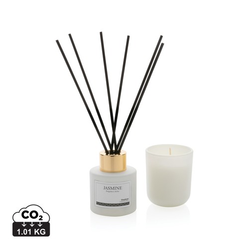 [P262.971] Ukiyo candle and fragrance sticks gift set