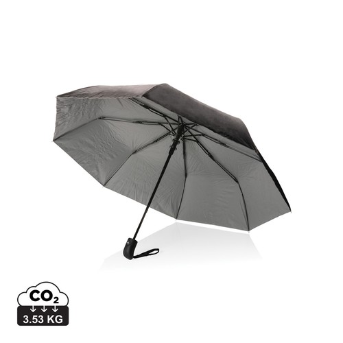 [P850.552] 21" Impact AWARE™ RPET 190T Pongee dual colour mini umbrella