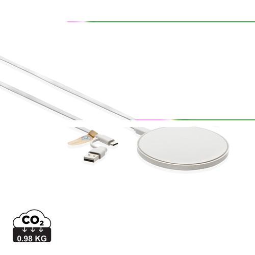 [P308.661] RCS standard recycled plastic 10W wireless charger